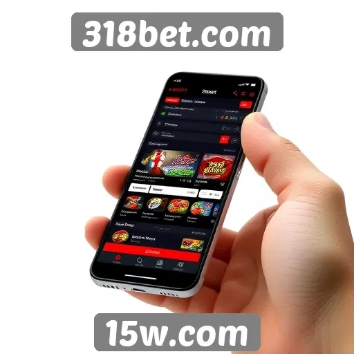 Experiência móvel no 318bet.com é otimizada para usuários